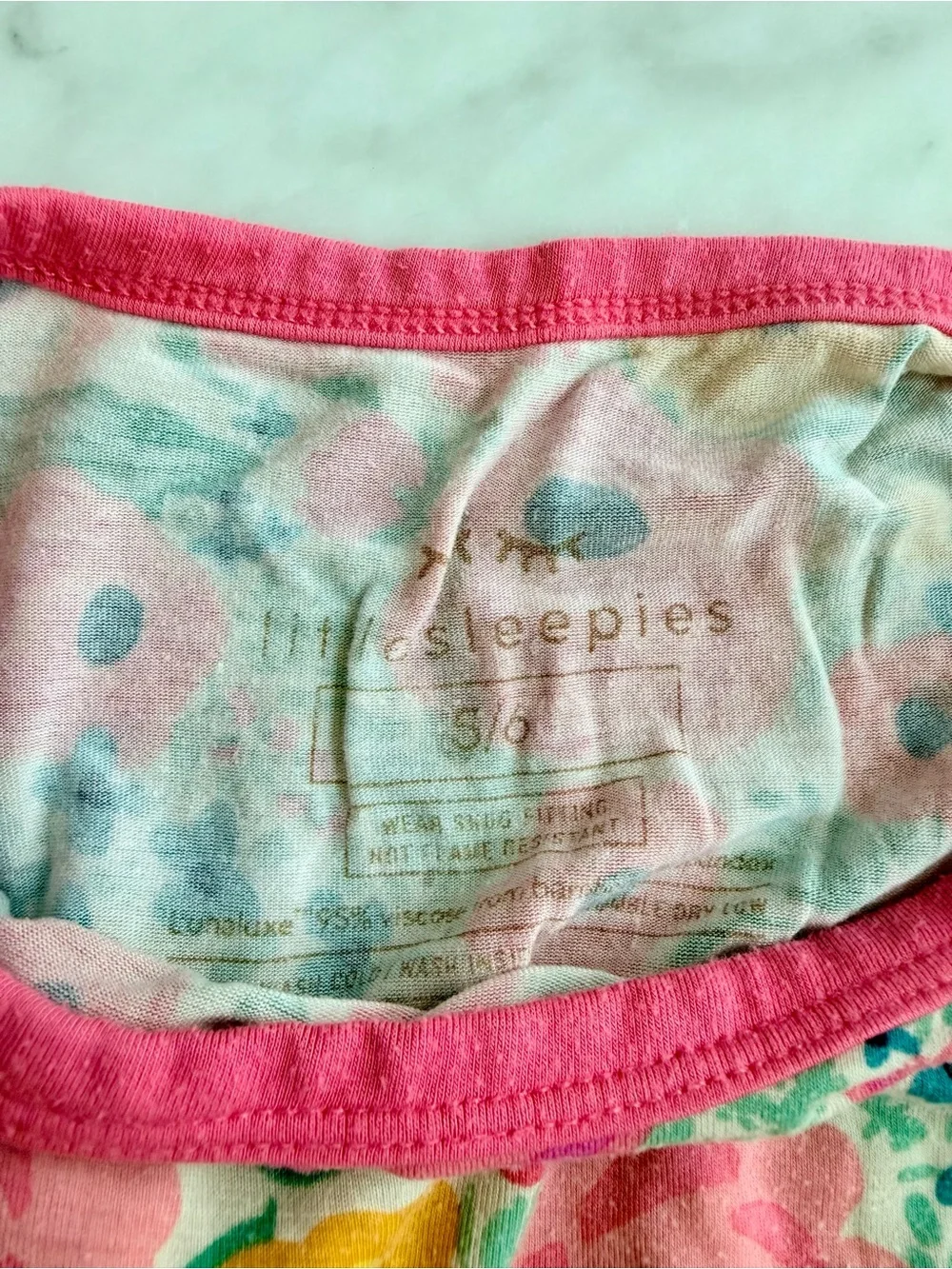 Little Sleepies Secret Garden Short Sleeve Pajama Set